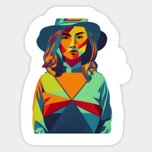 Cowgirl Sticker